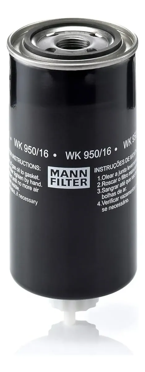 FILTRO COMBUSTIBLE MANN WK950/16 - CUMMINS - HITACHI