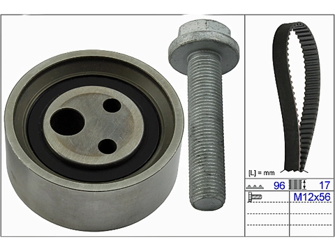KIT DE DISTRIBUCION INA 530 0490 10 - RENAULT CLIO/KANGOO 1.6 K7M