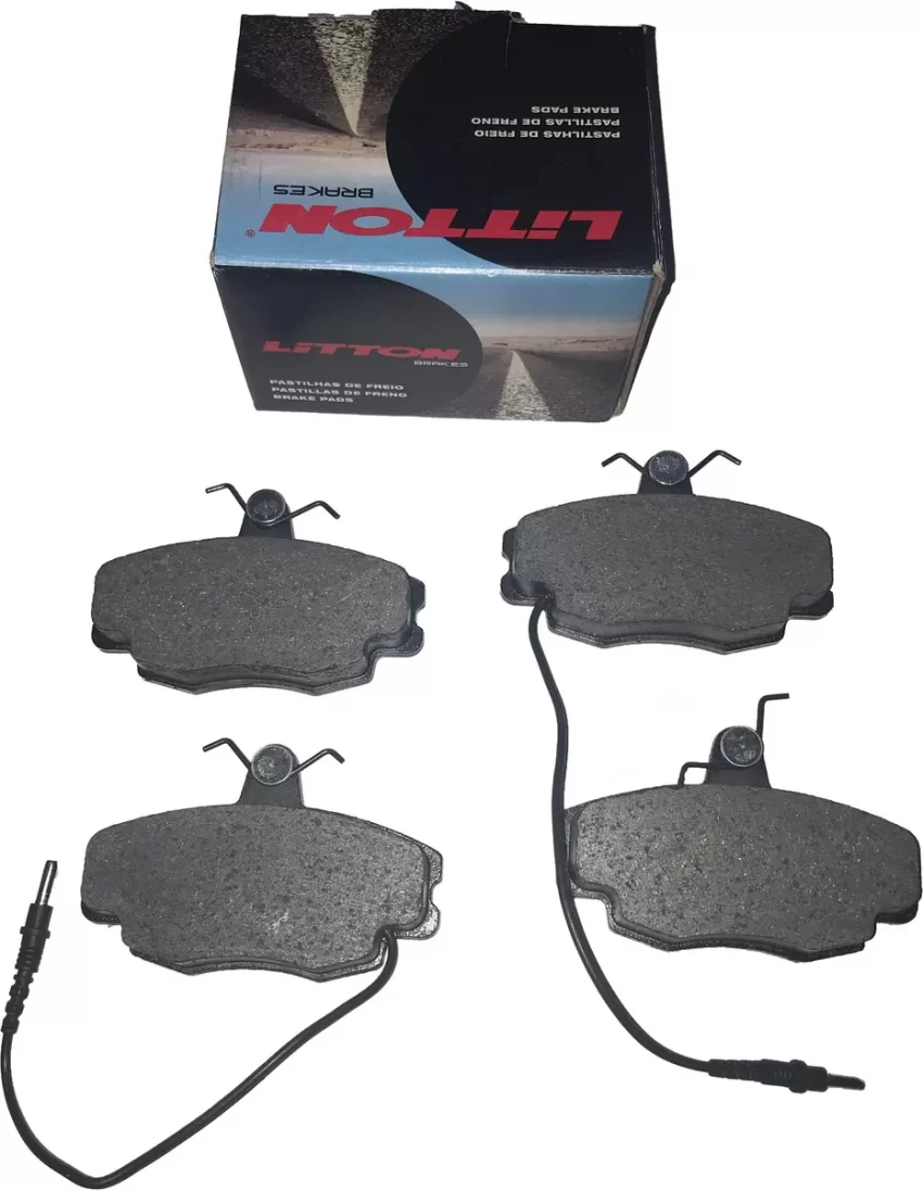 JUEGO DE PASTILLAS LITTON LT37661 - FIAT DUNA/UNO 90/96 - CITROEN ZX 90/96 - PEUGEOT 205 - Imagen 2