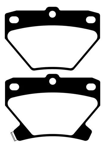 JUEGO PASTILLAS DE FRENO TRASERA LITTON LT 44500 - TOYOTA COROLLA 2006-23/CELICA 1998-2006